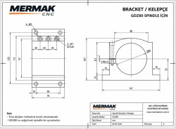 2.2 kW 24000 RPM Su Soğutmalı Spindle Motor Seti 220V (Er20) - 2